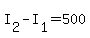 +I%5B2%5D+-+I%5B1%5D+=+500+
