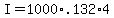 +I+=+1000%2A.132%2A4+