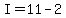 +I+=+11+-+2+