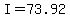 +I+=+73.92+