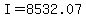 +I+=+8532.07