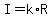 +I+=+k%2AR+