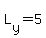 +L%5By%5D+=+5+
