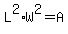 +L%5E2+%2A+W%5E2+=+A+
