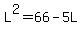 +L%5E2+=+66+-+5L+