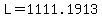 +L+=+1111.1913+