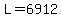 +L+=+6912+