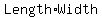 +Length+%2A+Width