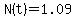 +N%28t%29+=+1.09+