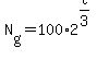 +N%5Bg%5D+=+100%2A2%5E%28t%2F3%29+