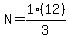 +N+=+1%2812%29%2F3+