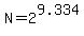 +N+=+2%5E9.334+