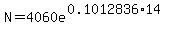 +N+=+4060e%5E%280.1012836%2A14%29+