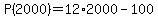 +P%282000%29+=+12%2A2000+-+100+