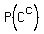 +P%28C%5Ec+%29