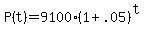 +P%28t%29+=+9100%2A%28+1+%2B+.05+%29%5Et++