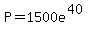 +P=1500e%5E%2840%29+