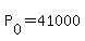 +P%5B0%5D+=+41000+