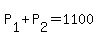 +P%5B1%5D+%2B+P%5B2%5D+=+1100+
