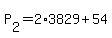 +P%5B2%5D+=+2%2A3829+%2B+54+