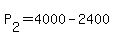 +P%5B2%5D+=+4000+-+2400+