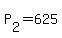 +P%5B2%5D+=+625+