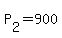 +P%5B2%5D+=+900+