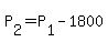 +P%5B2%5D+=+P%5B1%5D+-+1800+