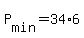 +P%5Bmin%5D+=+34%2A6+