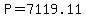 +P+=+7119.11+