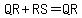 +QR+%2B+RS+=+QR