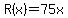 +R%28x%29=75x