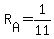 +R%5BA%5D+=+1%2F11+