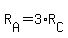 +R%5BA%5D+=+3%2AR%5BC%5D+