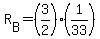 +R%5BB%5D+=+%283%2F2%29%2A%281%2F33%29+