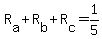 +R%5Ba%5D+%2B+R%5Bb%5D+%2B+R%5Bc%5D+=+1%2F5+