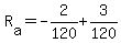+R%5Ba%5D+=+-2%2F120+%2B+3%2F120+