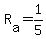 +R%5Ba%5D+=+1%2F5+