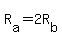 +R%5Ba%5D+=+2R%5Bb%5D+
