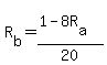 +R%5Bb%5D+=+%28+1+-+8R%5Ba%5D+%29+%2F+20+