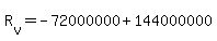 +R%5Bv%5D+=+-72000000+%2B+144000000+