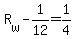 +R%5Bw%5D+-+1%2F12+=+1%2F4+