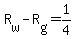+R%5Bw%5D+-+R%5Bg%5D+=+1%2F4+
