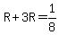 +R+%2B+3R+=+1%2F8+