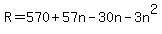 +R+=+570+%2B+57n+-+30n+-+3n%5E2+
