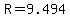 +R+=+9.494+