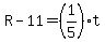 +R+-+11+=+%28+1%2F5+%29%2At+