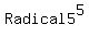 +Radical+5%5E5+