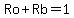 +Ro%2BRb=1