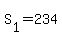 +S%5B1%5D+=+234+